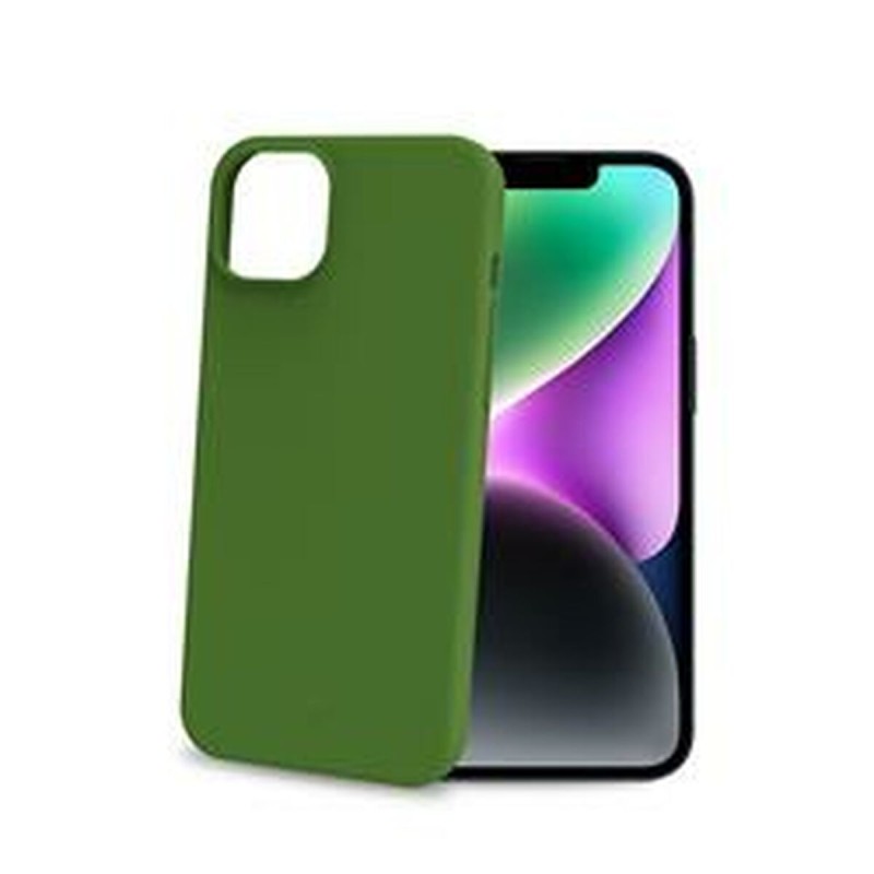 Custodia per Cellulare Celly iPhone 15 Verde Custodia per Cellulare Celly iPhone 15 Verde