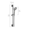 Colonna doccia EDM 01147 Acciaio inossidabile 61,6 x 68 cm Argentato
