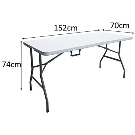 Tavolo Pieghevole ZJF152CZ 152 x 70 x 74 cm