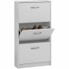 Scarpiera FMD Bianco 58,5 x 104,5 x 17 cm