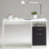 Scrivania FMD JACKSON  Bianco Nero 123 x 76,5 x 50 cm Legno