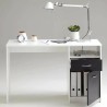 Scrivania FMD JACKSON  Bianco Nero 123 x 76,5 x 50 cm Legno
