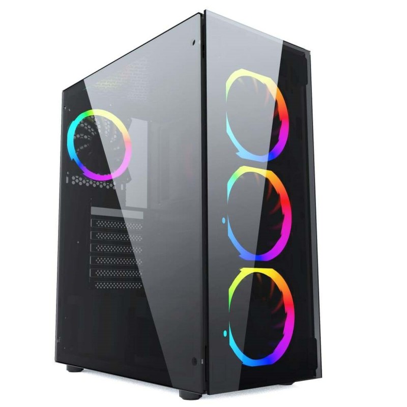 Case computer desktop ATX GEMBIRD CCC-FC-1500RGB Nero Case computer desktop ATX GEMBIRD CCC-FC-1500RGB Nero