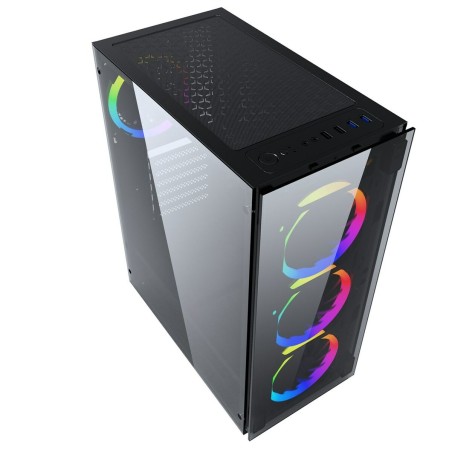 Case computer desktop ATX GEMBIRD CCC-FC-1500RGB Nero