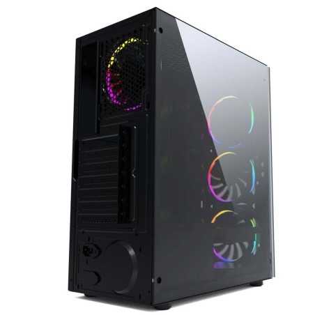 Case computer desktop ATX GEMBIRD CCC-FC-1500RGB Nero