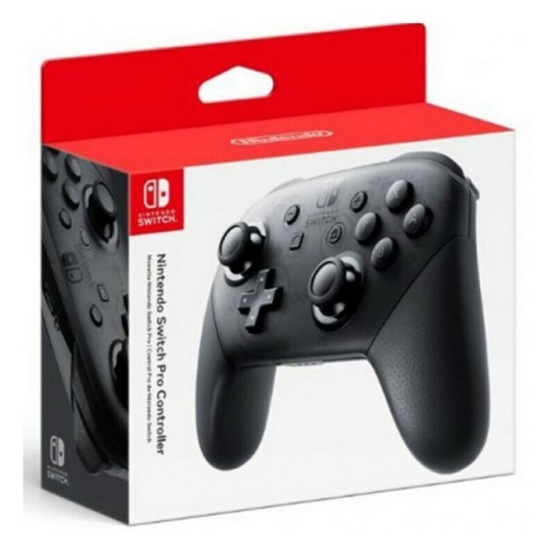 Pro Controller per Nintendo Switch + Cavo USB Nintendo Switch Pro Controller Nero Pro Controller per Nintendo Switch + Cavo USB Nintendo Switch Pro Controller Nero