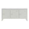 Mobile TV Home ESPRIT Bianco Metallo 120 x 40 x 58 cm
