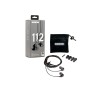 Auricolari con Microfono Shure SE112-GR Nero Grigio