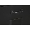 Cassettiera Home ESPRIT Nero Metallo Loft 75 x 45 x 80 cm