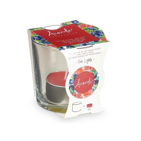 Candela Profumata Acorde Tealight Frutti rossi (12 Unità)