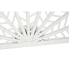 Testiera del Letto Home ESPRIT Bianco Bambù Rattan 160 x 2,5 x 81 cm