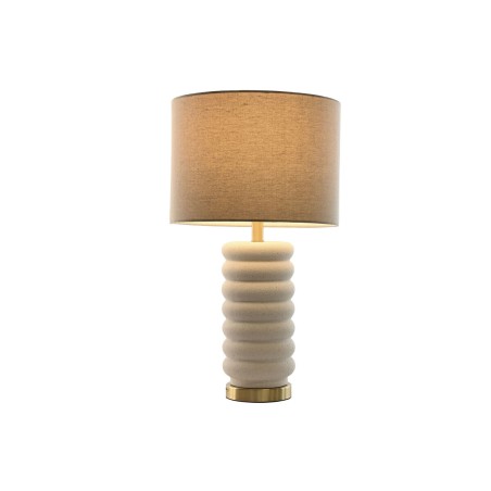 Lampada da tavolo Home ESPRIT Beige Dorato