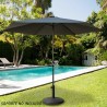 Ombrellone Aktive Antracite Ø 3,8 cm 300 cm Alluminio