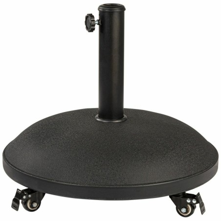Base per Ombrellone Aktive Nero 25 kg Con ruote