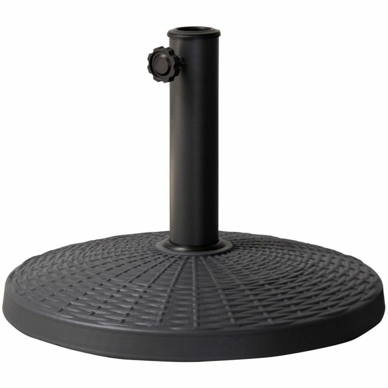 Base per Ombrellone Aktive 10 kg Nero Acciaio Poliresina 44,5 x 33 cm Base per Ombrellone Aktive 10 kg Nero Acciaio Poliresina 44,5 x 33 cm