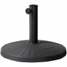 Base per Ombrellone Aktive 10 kg Nero Acciaio Poliresina 44,5 x 33 cm