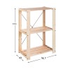Scaffale Astigarraga Evolution3 Pino (111 x 76,7 x 43 cm)
