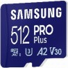 Scheda Di Memoria Micro SD con Adattatore Samsung MB-MD512SA/EU 512 GB