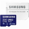Scheda Di Memoria Micro SD con Adattatore Samsung MB-MD512SA/EU 512 GB