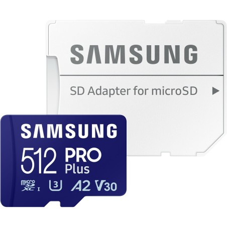 Scheda Di Memoria Micro SD con Adattatore Samsung MB-MD512SA/EU 512 GB
