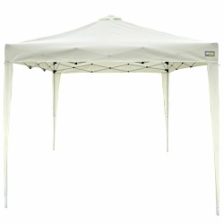 Gazebo Aktive Max-Air Bianco 300 x 300 x 250 cm Stoffa Acciaio