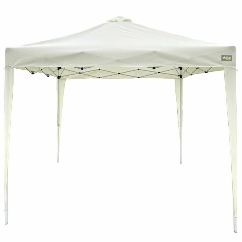Gazebo Aktive Max-Air Bianco 300 x 300 x 250 cm Stoffa Acciaio Gazebo Aktive Max-Air Bianco 300 x 300 x 250 cm Stoffa Acciaio