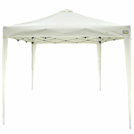 Gazebo Aktive Max-Air Bianco 300 x 300 x 250 cm Stoffa Acciaio