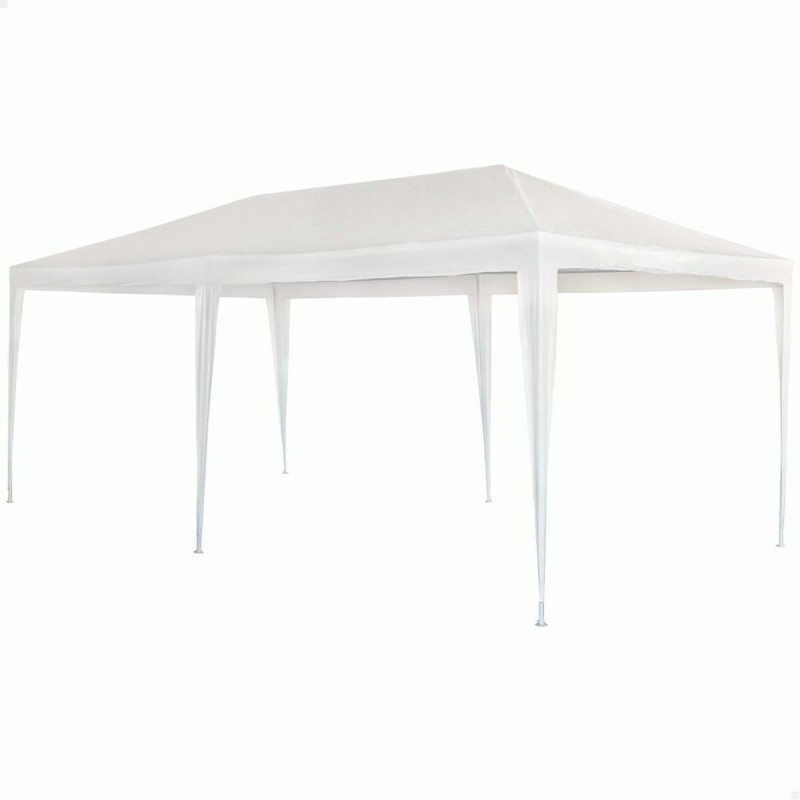 Gazebo Aktive Bianco 300 x 600 cm Metallo Plastica Gazebo Aktive Bianco 300 x 600 cm Metallo Plastica