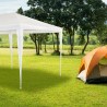 Gazebo Aktive Bianco 300 x 600 cm Metallo Plastica