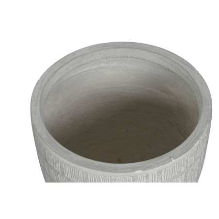Vaso Home ESPRIT Grigio Magnesio 44 x 44 x 43 cm (4 Unità)
