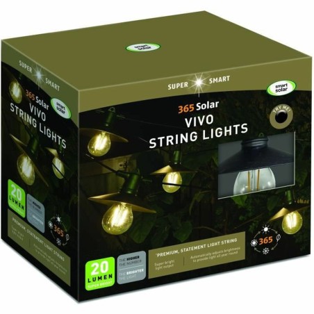 Ghirlanda di Luci LED Super Smart Vivo 365 Solare 20 Lm