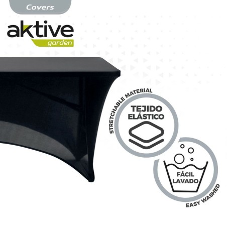 Custodia Protettrice Aktive Nero 183 x 76 x 76 cm Tavolo Accessori Veicoli Autostrada (6 Unità)