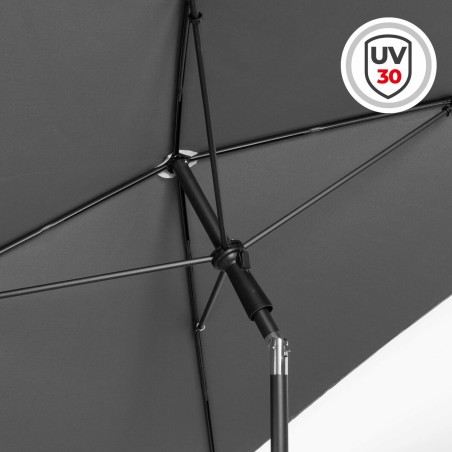 Ombrellone Aktive Grigio 175 x 240 x 175 cm