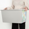 Scatola portaoggetti Curver Grigio Plastica 40 L 55 x 28 x 35 cm (5 Unità)