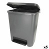 Secchio della spazzatura Curver Grigio scuro Plastica 25 L (5 Unità)