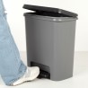 Secchio della spazzatura Curver Grigio scuro Plastica 25 L (5 Unità)