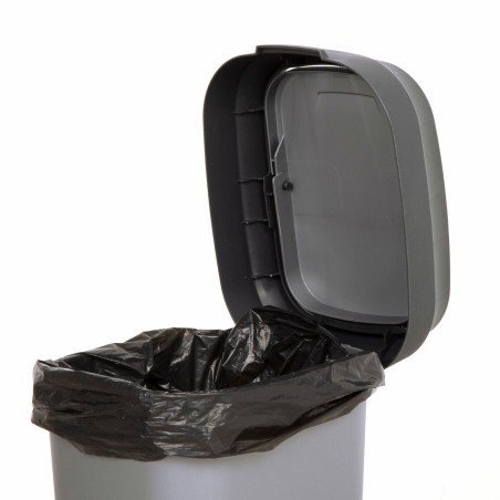 Secchio della spazzatura Curver Grigio scuro Plastica 50 L (6 Unità)