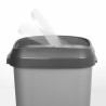 Secchio della spazzatura Curver Grigio scuro Plastica 50 L (6 Unità)