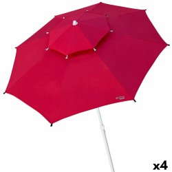 Ombrellone Aktive Rosso 280 x 263 x 280 cm (4 Unità)