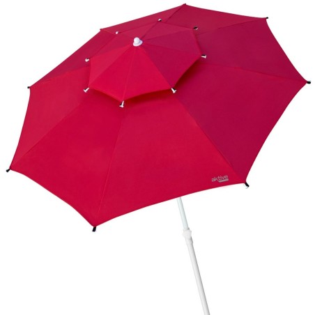 Ombrellone Aktive Rosso 280 x 263 x 280 cm (4 Unità)