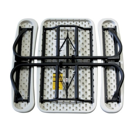 Tavolo per Bambini Lifetime Crema Pieghevole Picnic 82,5 x 53,5 x 90 cm Acciaio Plastica