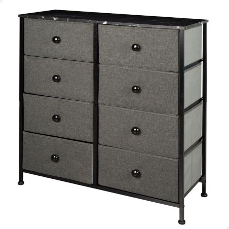 Cassettiera Max Home Grigio Marmo 80 x 81 x 30 cm