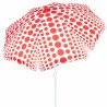 Ombrellone Aktive Rosso 200 x 205 x 200 cm (6 Unità)