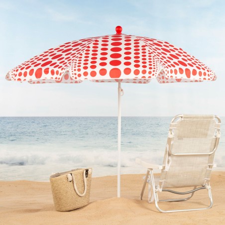 Ombrellone Aktive Rosso 200 x 205 x 200 cm (6 Unità)