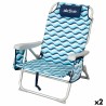 Sedia da Spiaggia Aktive 50 x 80 x 58 cm (2 Unità)