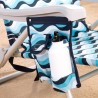 Sedia da Spiaggia Aktive 50 x 80 x 58 cm (2 Unità)