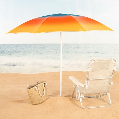 Ombrellone Aktive Multicolore 180 x 195 x 180 cm (6 Unità)