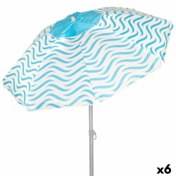 Ombrellone Aktive Azzurro Ø 220 cm 220 x 200 x 220 cm (6 Unità)