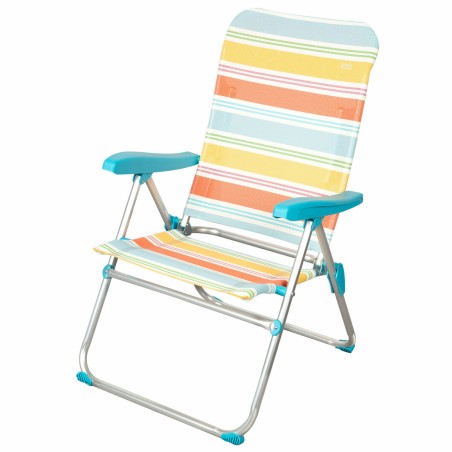 Sedia da Spiaggia Aktive 48 x 95 x 65 cm (4 Unità)