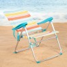 Sedia da Spiaggia Aktive 48 x 95 x 65 cm (4 Unità)